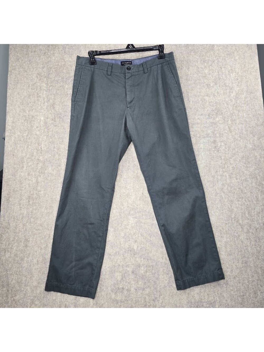 Banana Republic Emerson Chino Pants 36x32 Green Cotton Mens